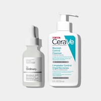 Serum Niacinamide 10% Zinc 1% 30ml+Gel Limpiador Blemish Control 236ml